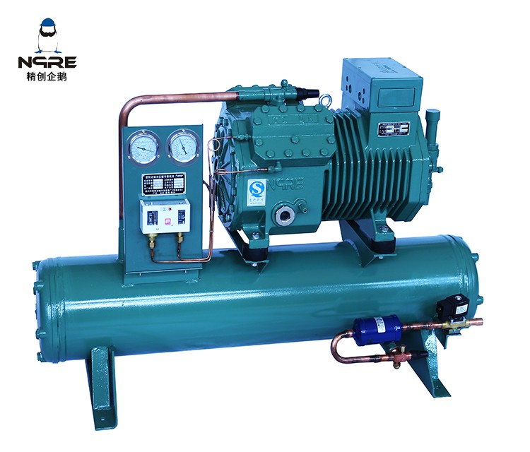 4VB8.5水冷式活塞冷凝机组(8.5HP) 4VB8.5水冷式活塞冷凝机组(8.5HP)