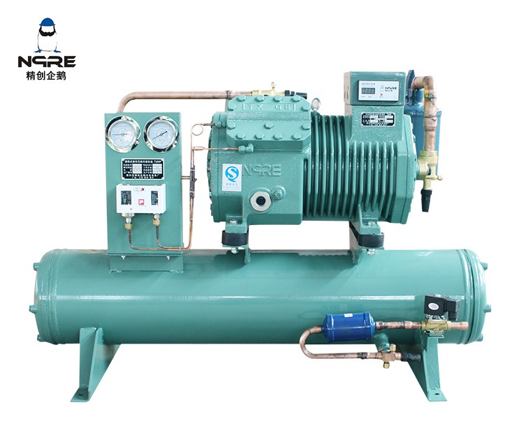 4VB6.5水冷式活塞冷凝机组(6.5HP) 4VB6.5水冷式活塞冷凝机组(6.5HP)