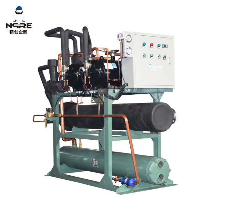 NJJZS300-OD敞开式冷水冷凝机组(15HP*2两并联) NJJZS300-OD敞开式冷水冷凝机组(15HP*2两并联)