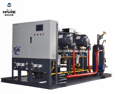 SRC180 两并联螺杆冷凝机组(50HP*2两并联)